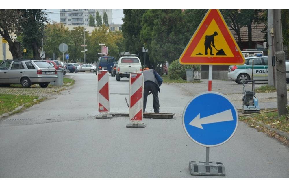 Upozornenie dopravné obmedzenia na ceste I/50 Svinná – Dežerice