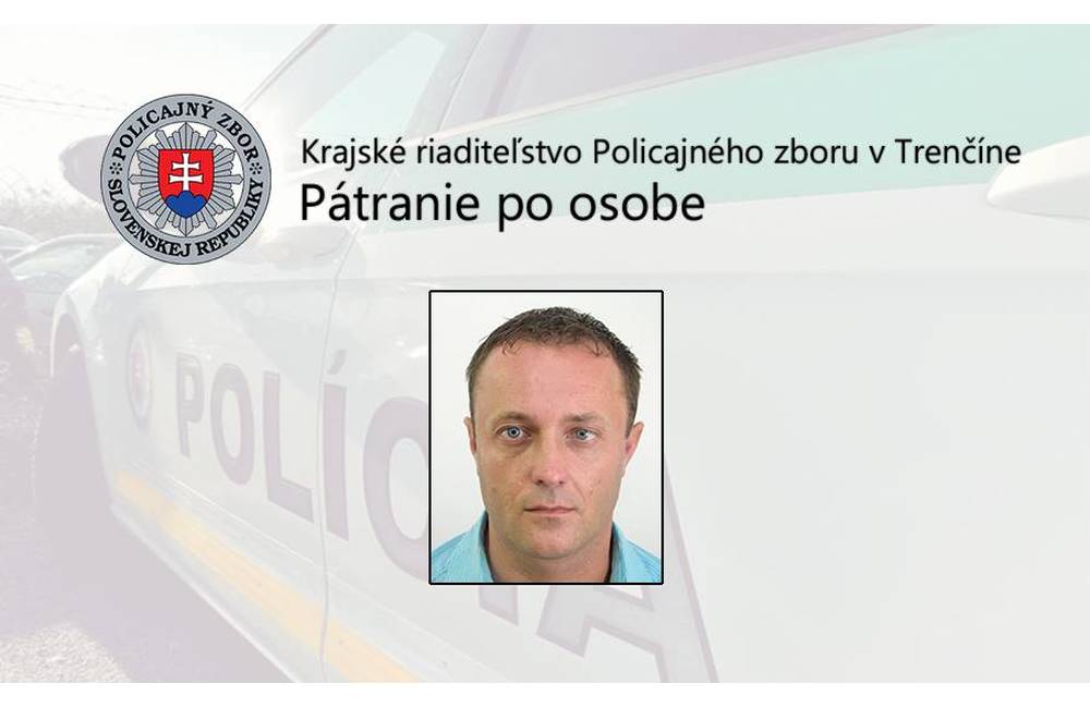 Polícia pátra po odsúdenom Jaroslavovi Mokrom, upozorňujeme občanov, že môže byť ozbrojený