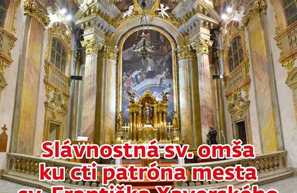 Slávnostná svätá omša ku cti patróna mesta, sv. Františka Xaverského sa uskutoční už túto nedeľu