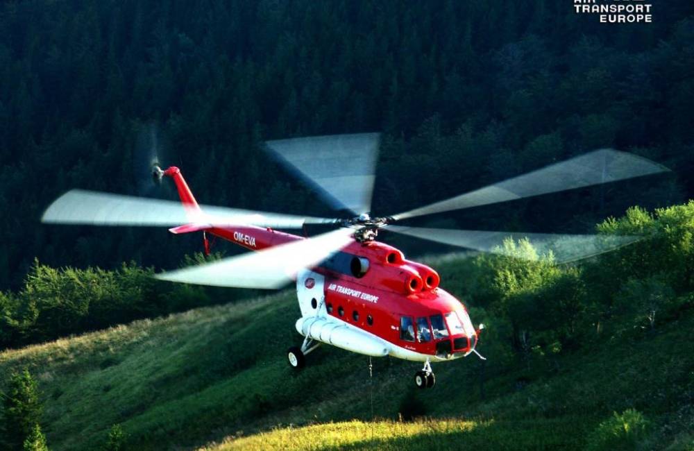Leteckí záchranári previezli v roku 2017 až 1717 pacientov, najviac letov mali v Trenčianskom kraji