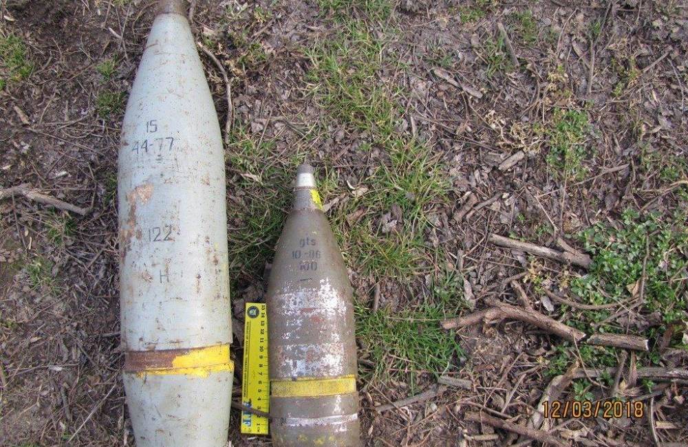 Vo Veľkých Uherciach našli neznámu muníciu, miesto prehľadal privolaný pyrotechnik a muníciu zaistil