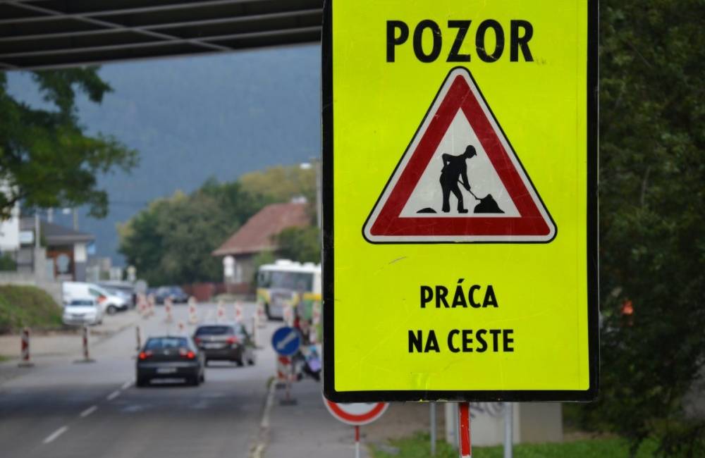 Foto: Na ceste v obci Nimnica treba počítať s ďalšími uzávierkami dopravy, a to v dvoch termínoch