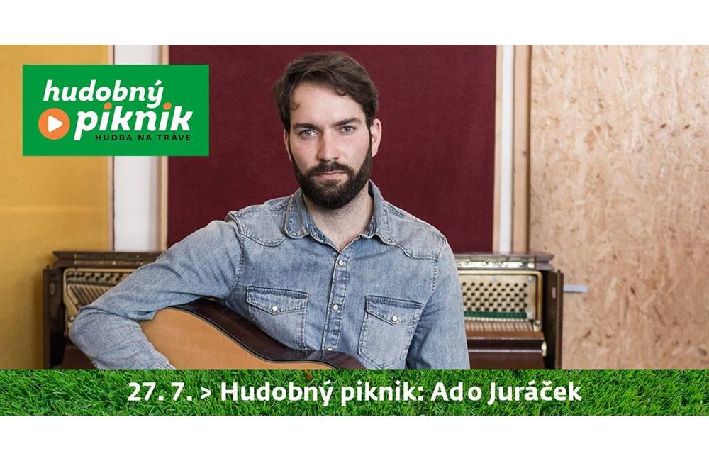 Na Hudobnom pikniku sa tento piatok predstaví Ado Juráček, predstaví svoje skladby a nový album