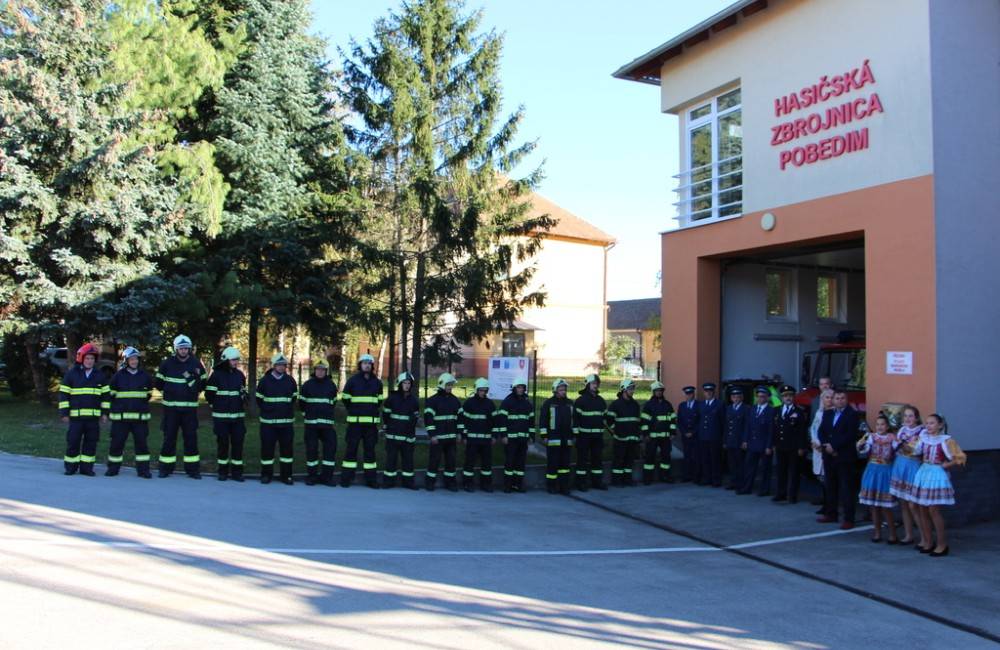 FOTO: Hasičov pri Novom Meste nad Váhom potešilo nové vybavenie, ktoré im pomôže zdokonaliť sa