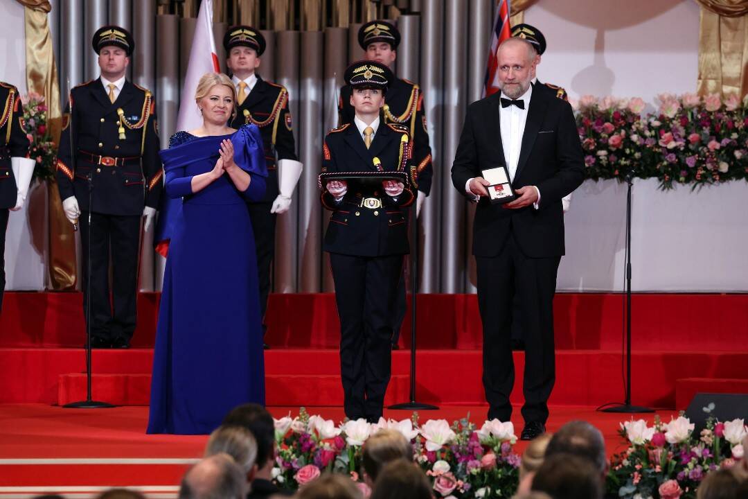 FOTO: Prezidentka udelila štátne vyznamenania, traja ocenení pochádzajú z Trenčianskeho kraja
