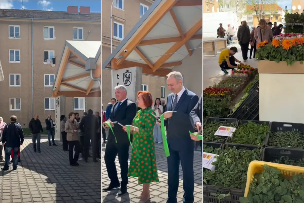 VIDEO: Novootvorená tržnica v Prievidzi sa stala centrom hádky. Niektorí obyvatelia rekonštrukciu kritizujú, iní chvália