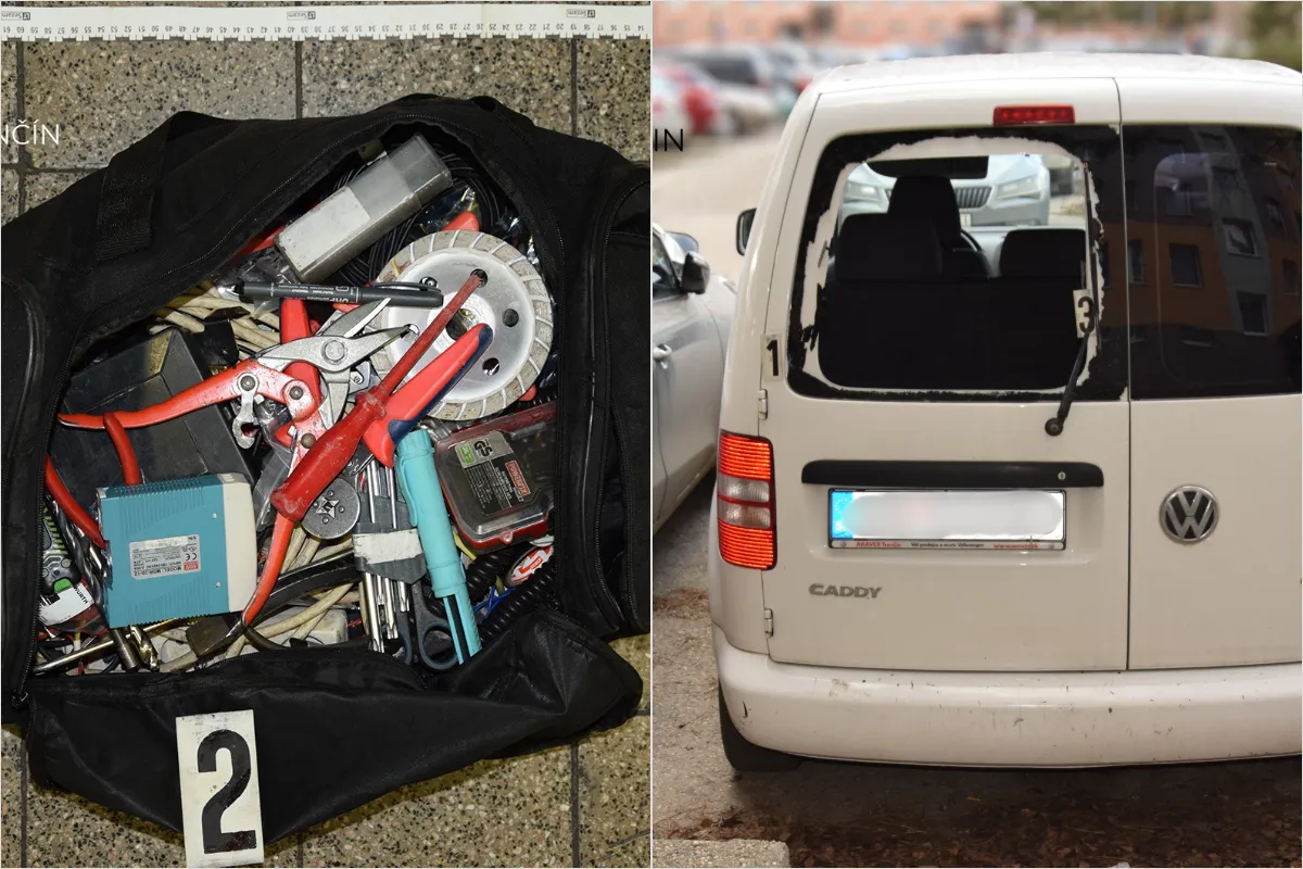 FOTO: Nočný zlodej vyčíňal v Bánovciach celé mesiace: Policajti ho konečne chytili!