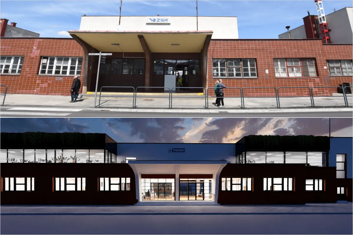 VIDEO: Železničná stanica v Trenčíne prejde kompletnou rekonštrukciou. Mesto sa po rokoch dočká dôstojnej vstupnej brány