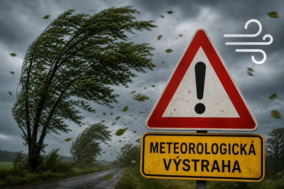 S vysokými teplotami prichádza aj vietor, meteorológovia varujú tieto okresy v Trenčianskom kraji 