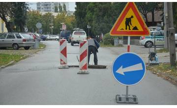 Upozornenie dopravné obmedzenia na ceste I/50 Svinná – Dežerice