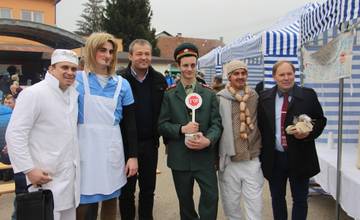 Aj v Prievidzi sa slávili tradičné slovenské fašiangy, na posedení sa zúčastnili aj zástupcovia TSK