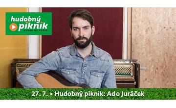 Na Hudobnom pikniku sa tento piatok predstaví Ado Juráček, predstaví svoje skladby a nový album