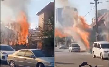 Požiar v centre Trenčína pripravil o energiu 50 domov, jeden muž prestal dýchať