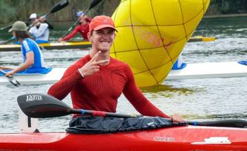 FOTO: Mladí Trenčania vypádlovali tri zlaté medaily na Majstrovstvách Slovenska v rýchlostnej kanoistike