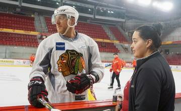 FOTO: Marián Hossa sa pripravuje na svoju veľkú rozlúčku aj tréningom s trenčianskym klubom