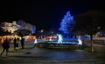 FOTO: Nové Mesto nad Váhom príde o svoj tradičný vianočný strom na námestí