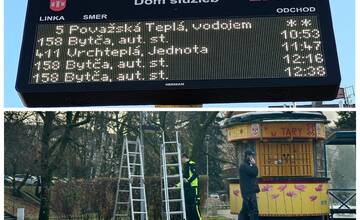 Považská Bystrica chce prilákať do autobusov viac ľudí. Modernizuje verejnú dopravu aj autobusové zastávky