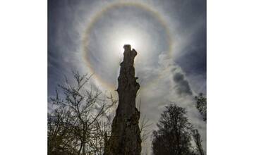FOTO: Snímka Kruh okolo slnka zaujala NASA, jej autorom je Radoslav Zboran z obce Papradno