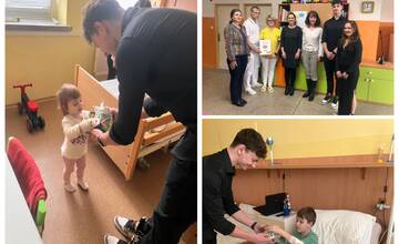Myjavskí gymnazisti podporili nemocnicu. V rámci charitatívnej akcie vyzbierali pre najmenších pacientov stovky eur 