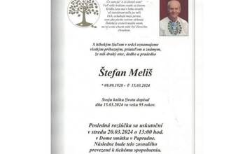 Vo veku 95. rokov zomrel Štefan Meliš: Zaslúžil sa o rozvoj kultúrneho života na Považí