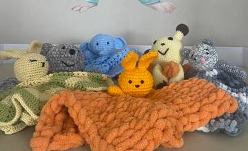 FOTO: Roztomilí "mojkáčikovia" pre novorodencov z trenčianskej nemocnice