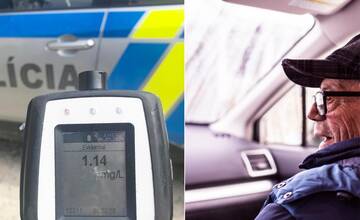 Namiesto auta si posedel v cele. Dôchodca šoféroval s viac ako dvomi promile alkoholu, o jeho osude rozhodne súd