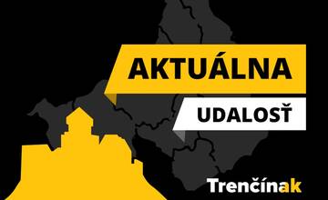 Pozor! Na diaľnici D1 pri Zamarovciach v Trenčíne je dopravná nehoda, blokuje ľavý jazdný pruh