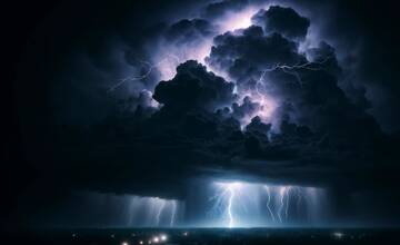 K Trenčínu sa blíži veľká búrka: Pre celý kraj platia výstrahy 2. stupňa, očakáva sa lejak aj krúpy