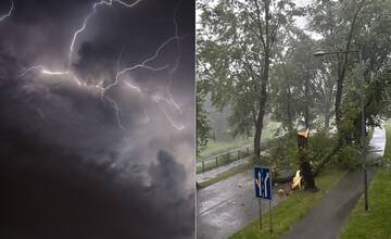 Včerajšie počasie napáchalo škody aj v Trenčianskom kraji. Meteorológovia varujú pred búrkami počas dnešného dňa