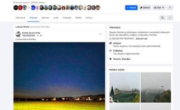 FOTO: Trenčania zachytili kométu, ktorá vyhubila dinosaurov. Aj vy máte ešte čas, dnes by mala byť najjasnejšia