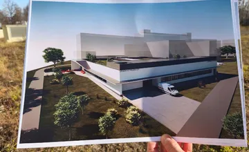 FOTO: V Bojniciach vyrastie nový pavilón centrálnej sterilizácie. Zlepší bezpečnosť pacientov a zníži riziko infekcií