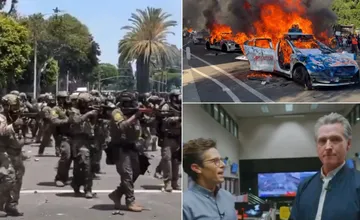 VIDEO: Los Angeles v plameňoch, Trump na nepokoje nasadil Národnú gardu, hovorí sa o druhej občianskej vojne