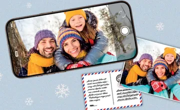 Chcete poslať blízkym vianočnú pohľadnicu? Môžete si na ňu dať aj vlastnú fotku a Slovenská pošta ju vytlačí aj pošle 