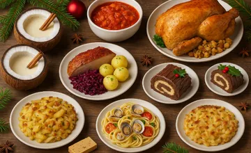 Vianočné menu vo svete: Likér v kokosových šupkách či medová šunka. Čo jedia na Štedrý deň za našimi hranicami?