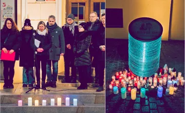 VIDEO: Trenčín si uctil pamiatku zosnulého novinára Jána Kuciaka a jeho snúbenice, zaznela aj známa pieseň