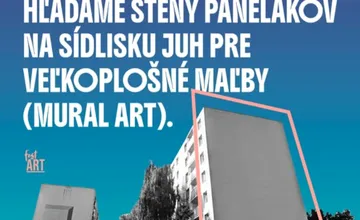 Mesto Trenčín hľadá steny pre umenie, sídlisko Juh môže ožiť veľkoplošnými maľbami, podnety môžete zaslať aj vy