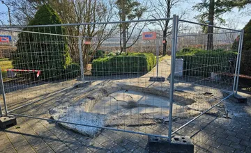 V Europarku opravujú fontánu, návštevníci musia rátať s obmedzeniami, ich obľúbený park sa mení. 