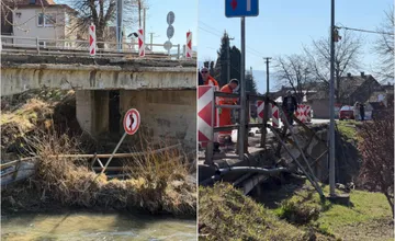 V Opatovciach nad Nitrou, v Prievidzskom okrese, sa zrútila časť mostu! Vodiči píšu, že to bola otázka času