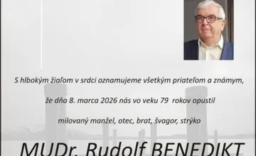 Zomrel dlhoročný člen klubu a neoddeliteľná súčasť Dukly Trenčín, doktor Rudolf Benedikt