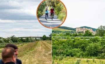 Cyklisti sa dočkali, v piatok sa uskutoční slávnostné otvorenie úseku, ktorý spojí Beckov s Vážskou cyklomagistrálou