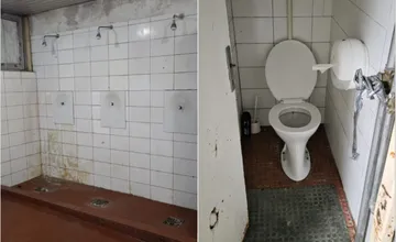 Staré šatne na zimnom štadióne v Prievidzi vyvolali spor. Umývať by ste sa v nich nechceli, no slúžia aj deťom