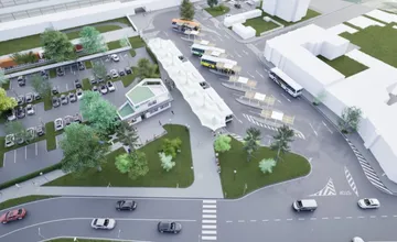 Autobusová stanica v Novom Meste nad Váhom sa zmení na moderný uzol. Projekt TIOP ide do stavebného konania