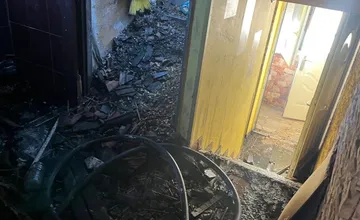FOTO: Rodina z Hradišťa prosí po ničivom požiari o pomoc, za jedinú noc prišli o všetko