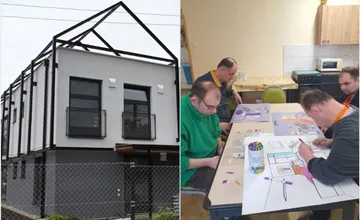 Sociálne zariadenie pri Trenčíne prechádza na komunitné bývanie s novými domčekmi, klientom umožnia žiť samostatnejšie