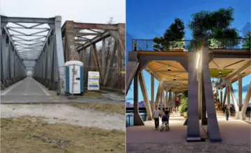 VIDEO: Na Fiesta moste v Trenčíne pribudne gastro aj oddychová zóna, zvyšných nájomcov stále hľadajú 