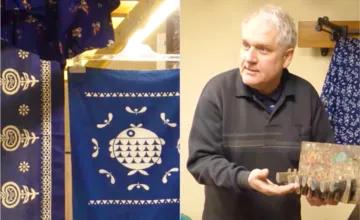 FOTO: Bratia Trnkovci obnovujú v Púchove tradíciu modrotlače, dvestoročné remeslo chcú zachovať pre ďašie generácie