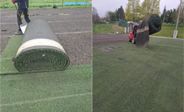 Príďte si zobrať starý trávnik z ihriska v Novom Meste nad Váhom, mesto ponúka odber z futbalového ihriska