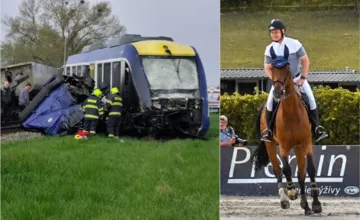 FOTO: Zrážku vlaku s kamiónom neprežil 58-ročný Marián z obce pri Trenčíne. Bol reprezentant a športový jazdec na koni