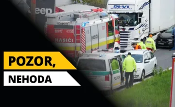 Na ceste pri OC Laugaricio v Trenčíne sa mal zraziť kamión s osobným autom, úsek je neprejazdný