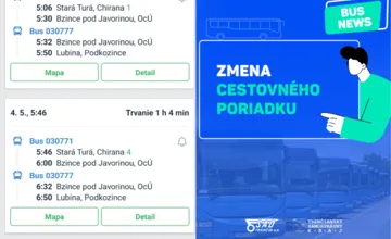 Zmeny autobusových spojov vyvolali odpor: obyvatelia Trenčianskeho kraja sa obávajú straty spojenia do práce aj škôl